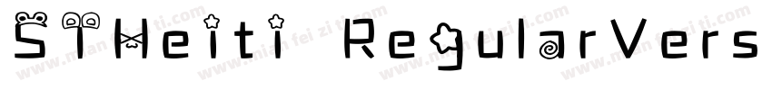 STHeiti RegularVersi字体转换